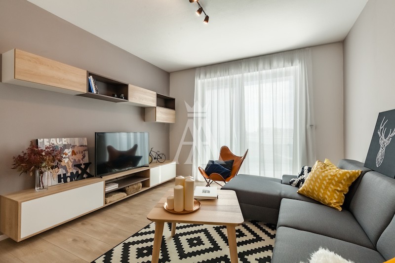 novostavba, výmera bytu je 54,32 m2  + terasa 6,12 m2