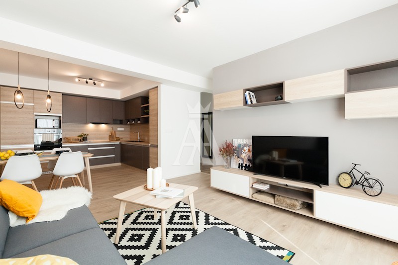 novostavba, výmera bytu je 54,32 m2  + terasa 6,12 m2